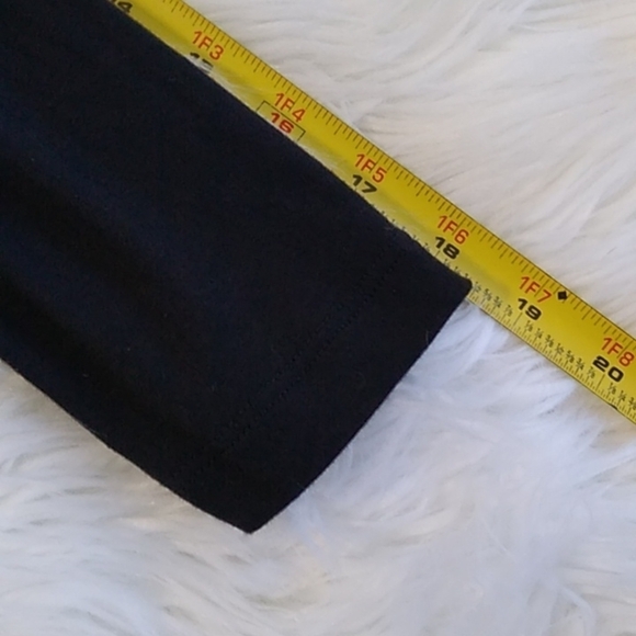 Talbots Petites Black Scoop Neck Blouse - Picture 10 of 10